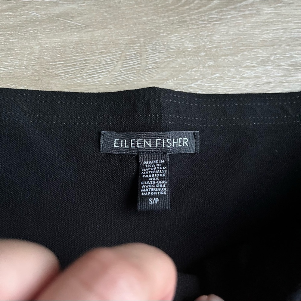 Eileen Fisher Washable Stretch Crepe High Waisted Pants SZ S - Picture 3 of 6